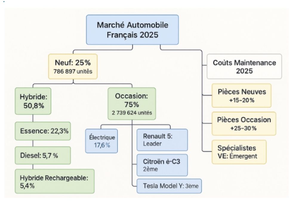 Trois dynamiques majeures qui redéfinissent l'écosystème automobile français Trois dynamiques majeures qui redéfinissent l'écosystème automobile français