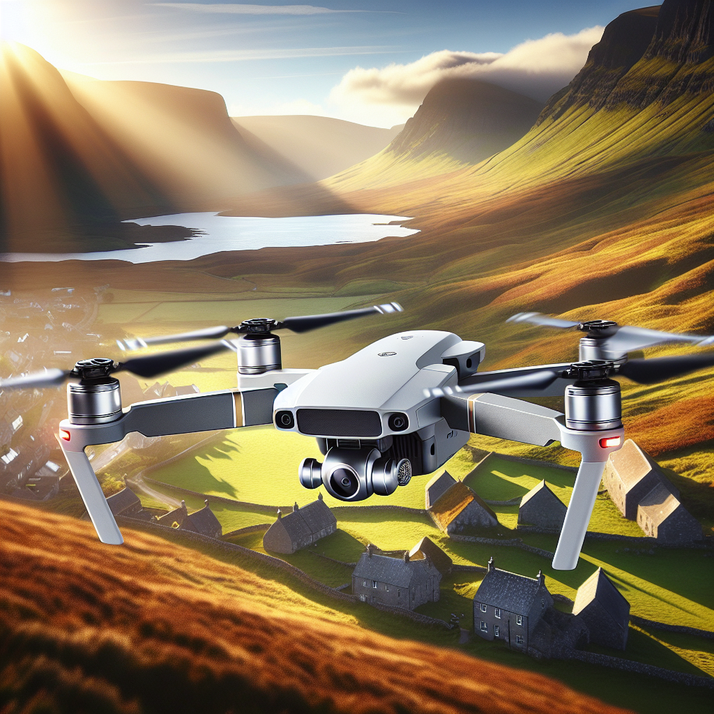 Drone DJI Air 3 en vol