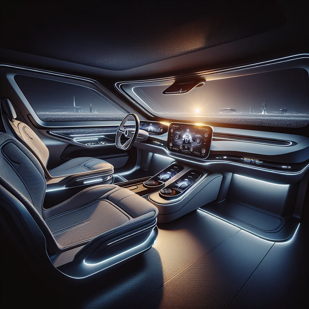 Intérieur moderne du Dacia Spacer 2026