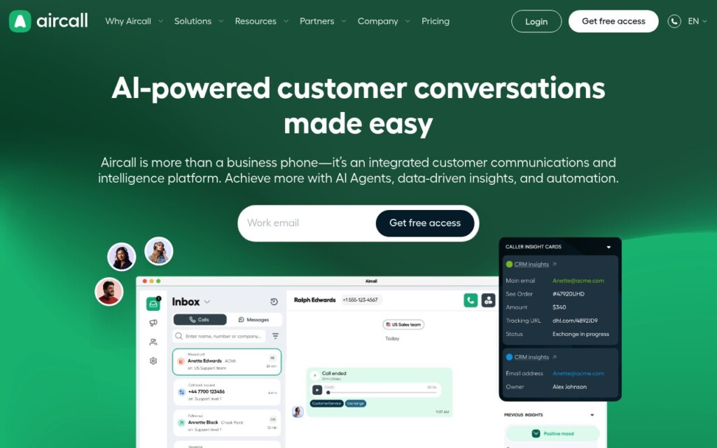 Aircall – Téléphonie cloud click-to-call Aircall – Téléphonie cloud click-to-call