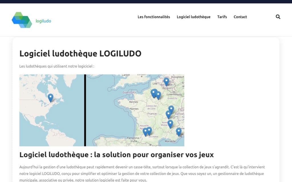 Logiludo intégration web simple Logiludo intégration web simple