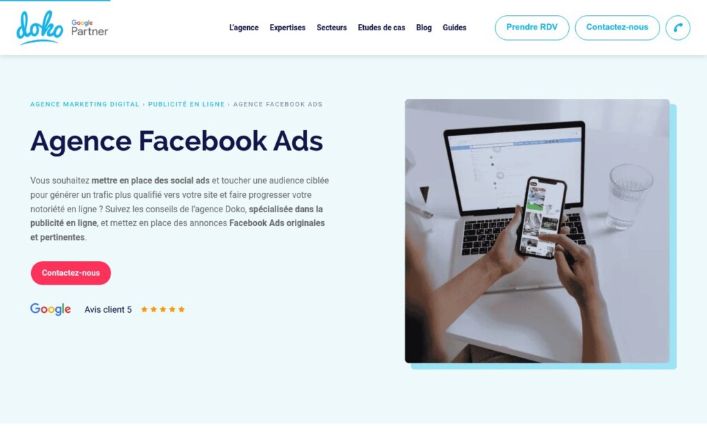 campagnes Facebook Ads Agence Doko campagnes Facebook Ads Agence Doko
