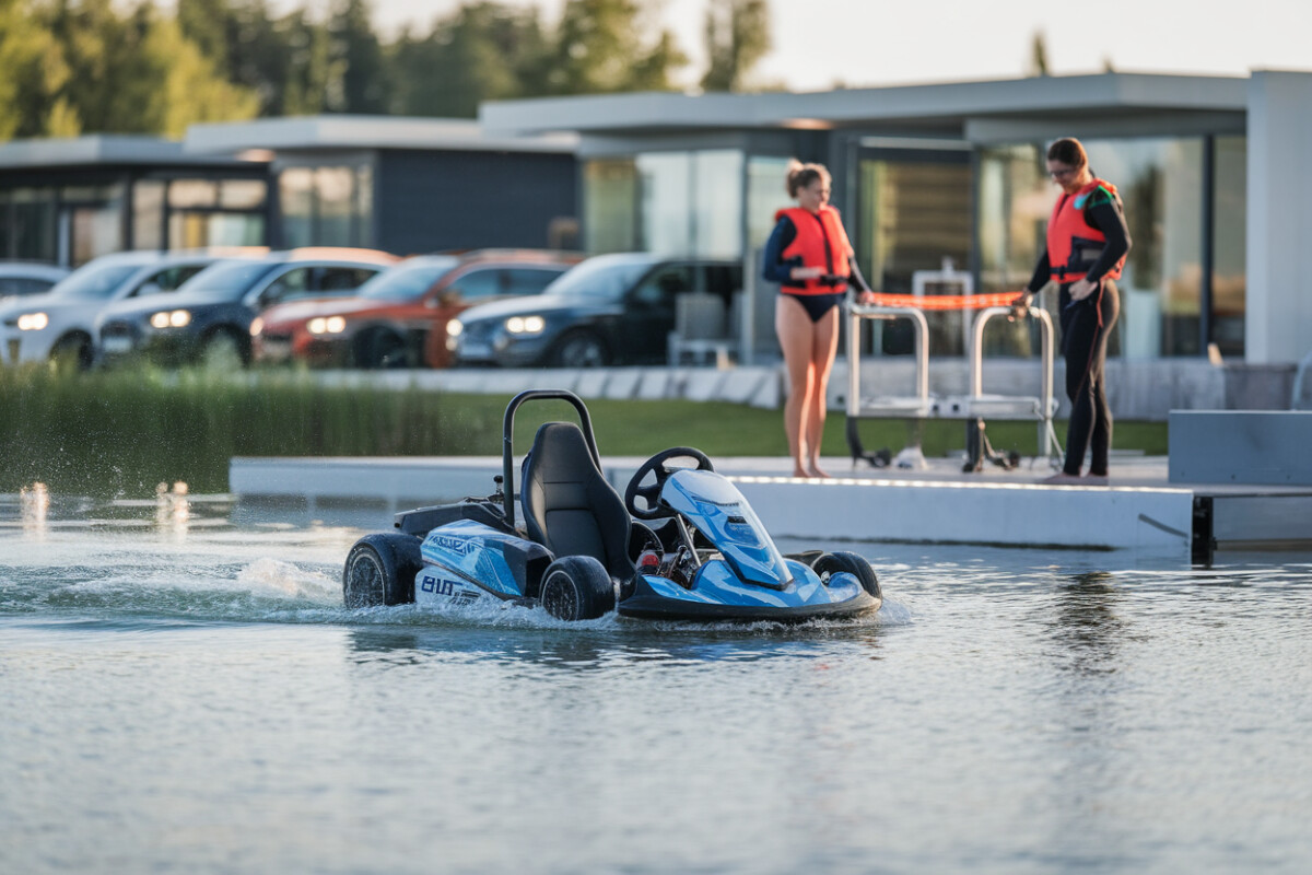 Aqua kart: où tester le karting sur l'eau cet été, et à quoi s'attendre ...