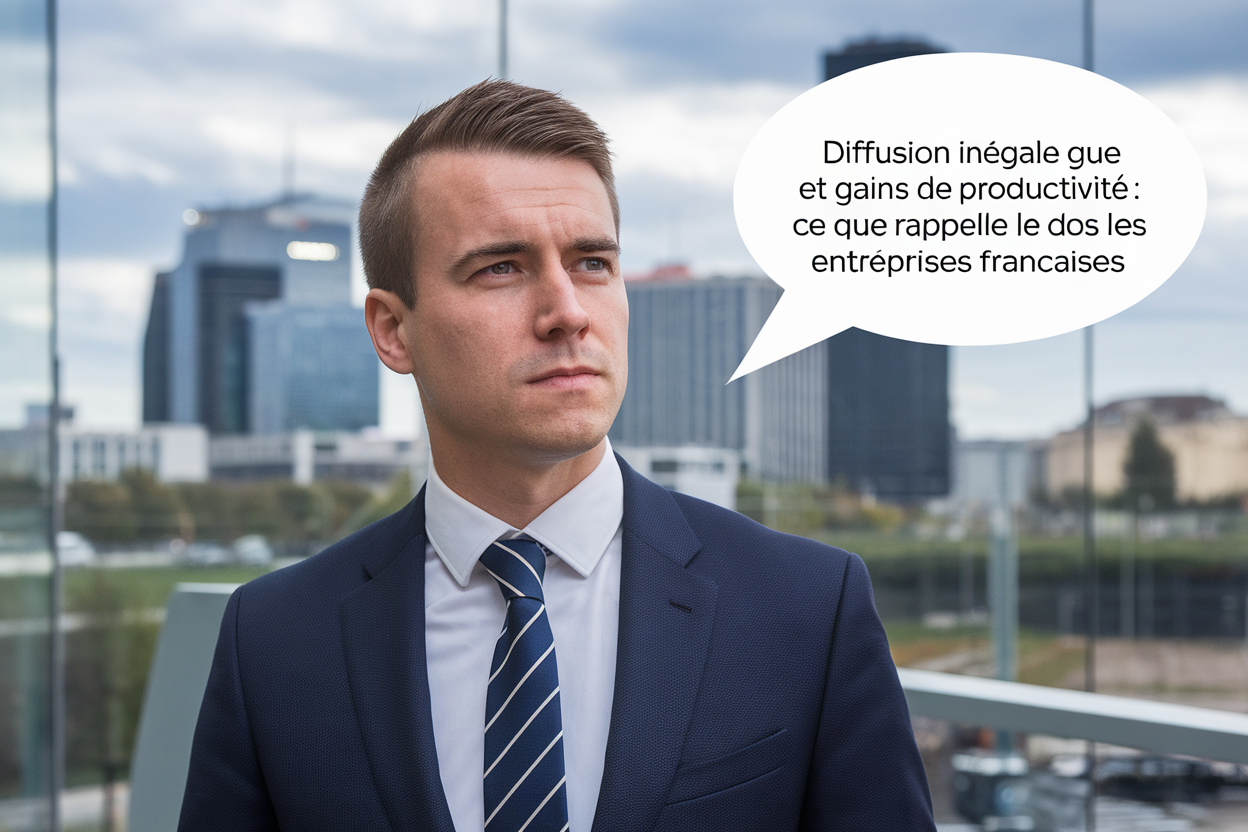Diffusion inégale et gains de productivité: ce que rappelle le dossier sur les entreprises françaises