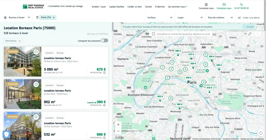 Location Bureaux Paris Location Bureaux Paris