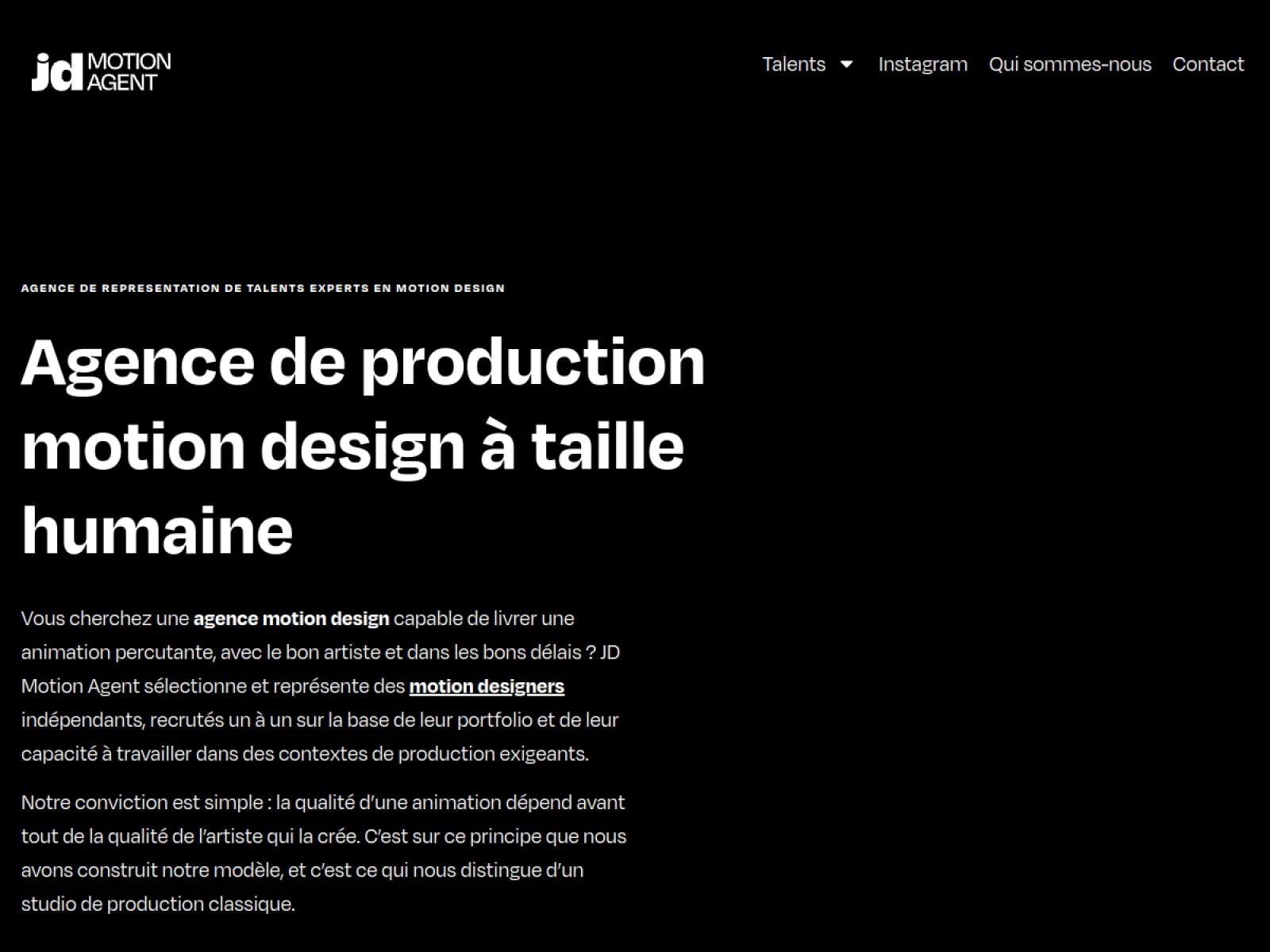 certaines agences parisiennes de représentation