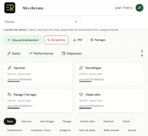 Equirider : plateforme IA de niche pour la formation équestre Interface pédagogique équitation Equirider