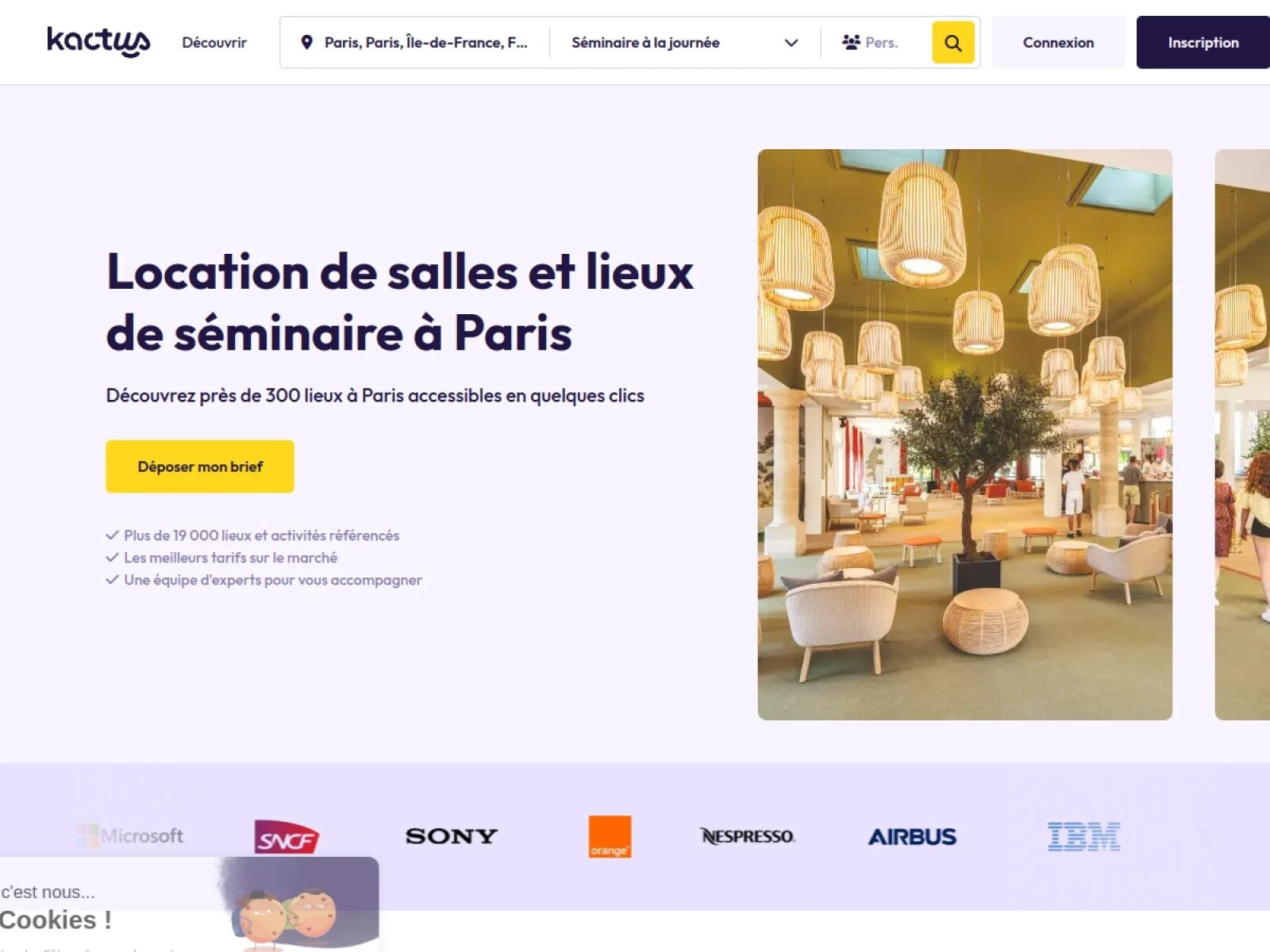 pour un séminaire parisien
